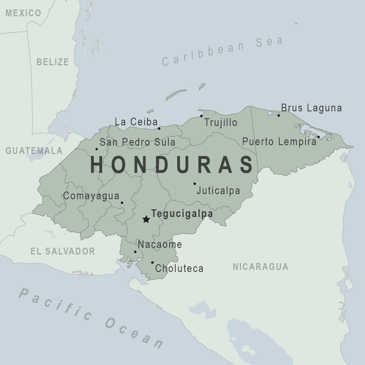 map-honduras