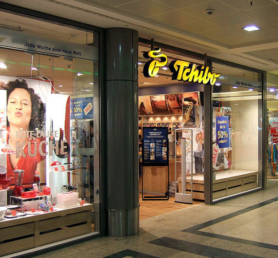 达姆施塔特的Tchibo商店