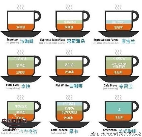 咖啡比例图