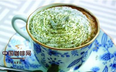 风味独特的绿茶咖啡