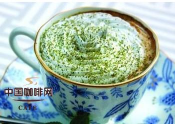 绿茶咖啡 纯东洋风味的咖啡