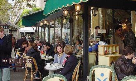 讲究环境和情调的法国咖啡文化