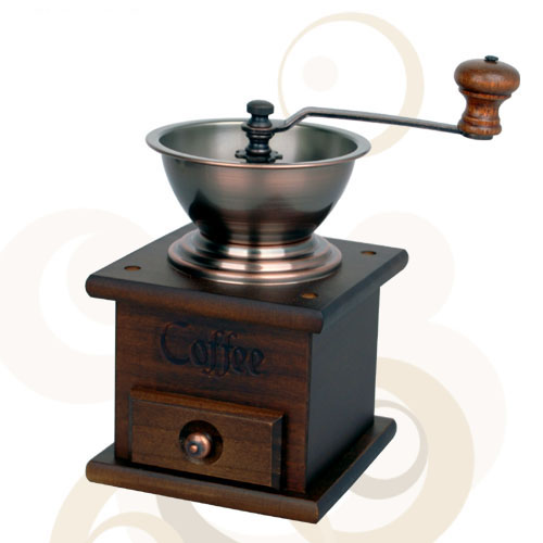 台湾BE-9919单层黄铜极品原木手摇咖啡磨豆机 - 手摇咖啡磨豆机怎么样清洗