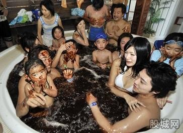 日本推出巧克力温泉2
