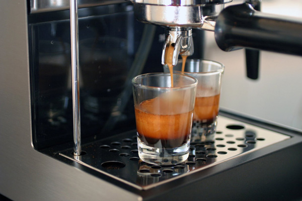 When using an espresso machine how to solve the problem 1