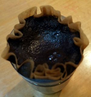用饮料瓶和蛋糕型咖啡滤纸煮咖啡8