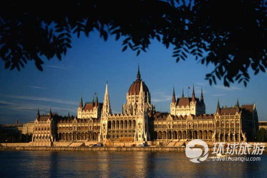 布达佩斯国会大厦和多瑙河