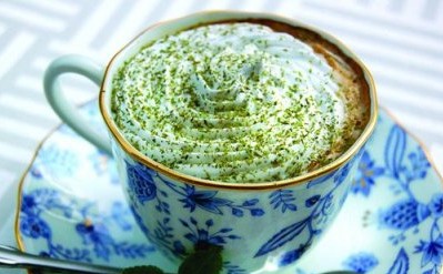 纯东洋风味的绿茶咖啡