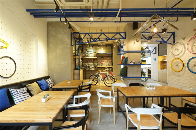 探访上海永久自行车咖啡馆：一点怀旧 一点环保
