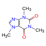 咖啡因化学分子结构