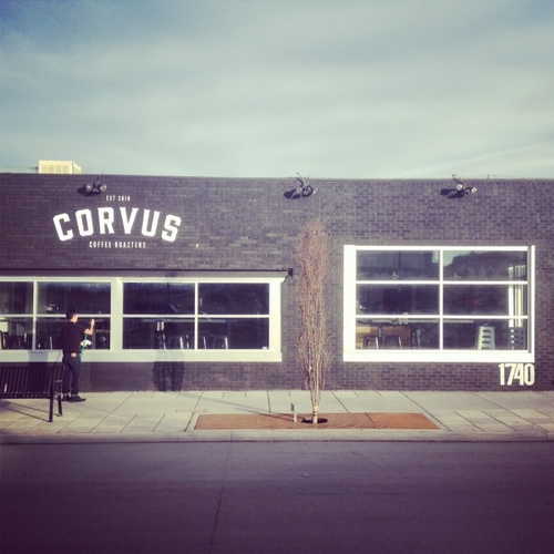  咖啡馆欣赏 美国丹佛Corvus Coffee