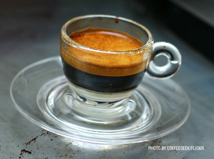 espresso.不同时段喝不同的咖啡