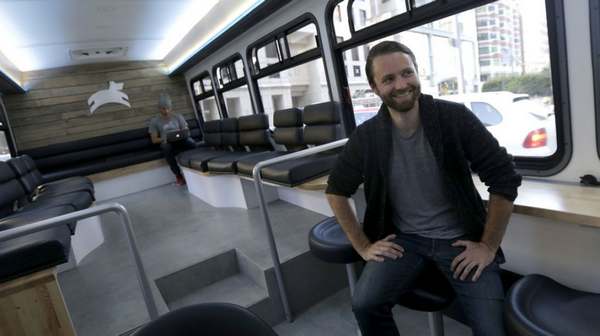 Leap Transit：要把公交车打造成咖啡馆、工作室和卧室的结合体