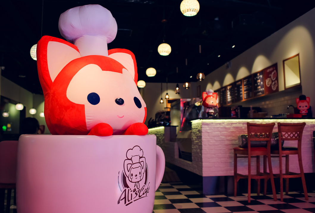 “阿狸”主题咖啡馆Ali’s Café，究竟有哪些萌点?
